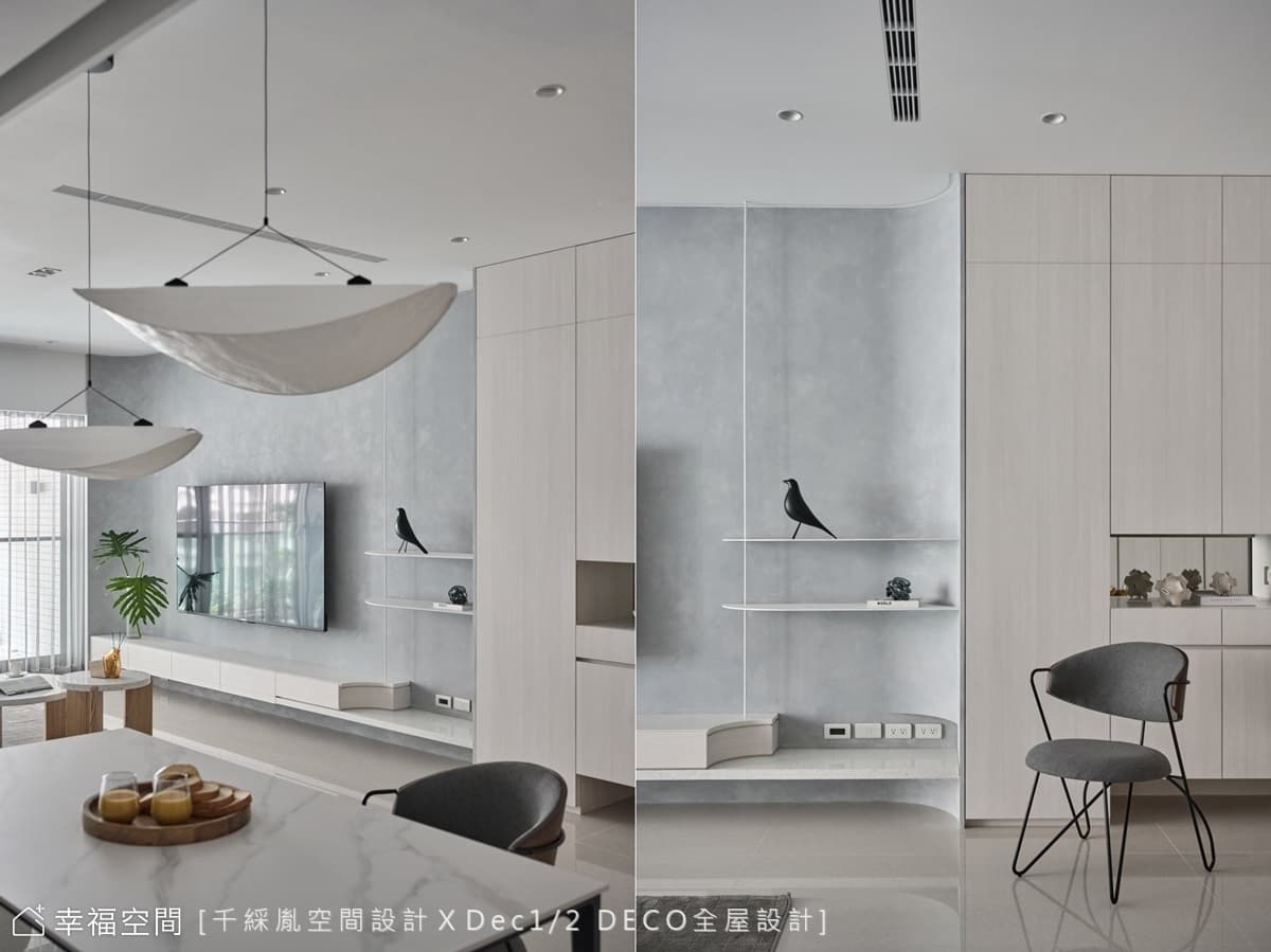 柔光漫漾 清透曦寓|北歐風|35坪