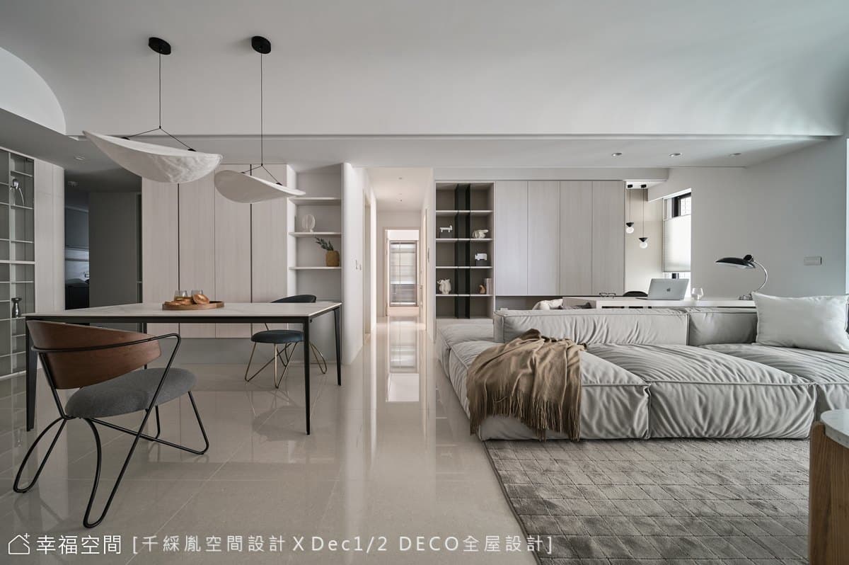 柔光漫漾 清透曦寓|北歐風|35坪