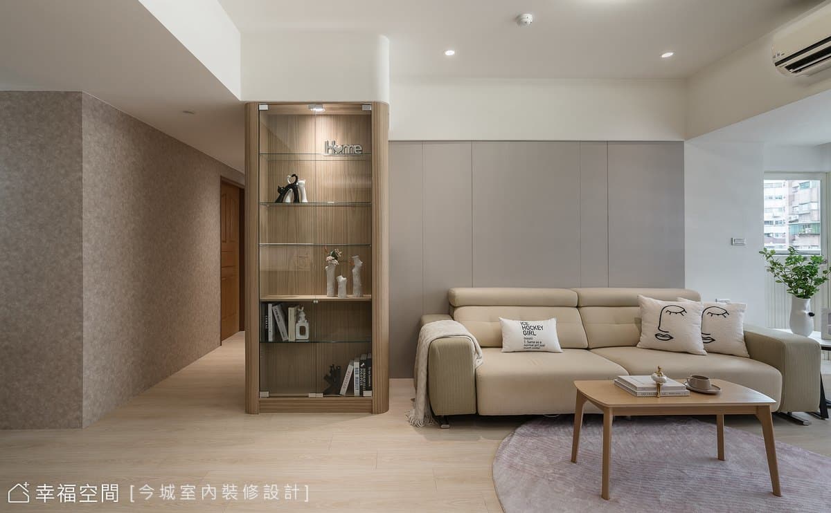 奶油清新宅|現代風|22坪