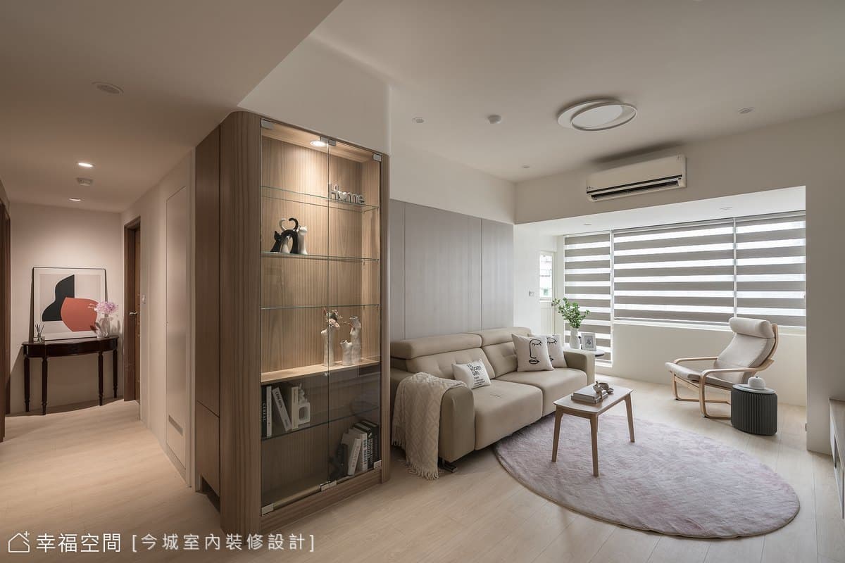 奶油清新宅|現代風|22坪