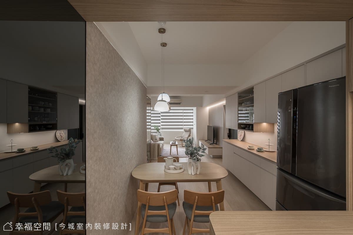 奶油清新宅|現代風|22坪