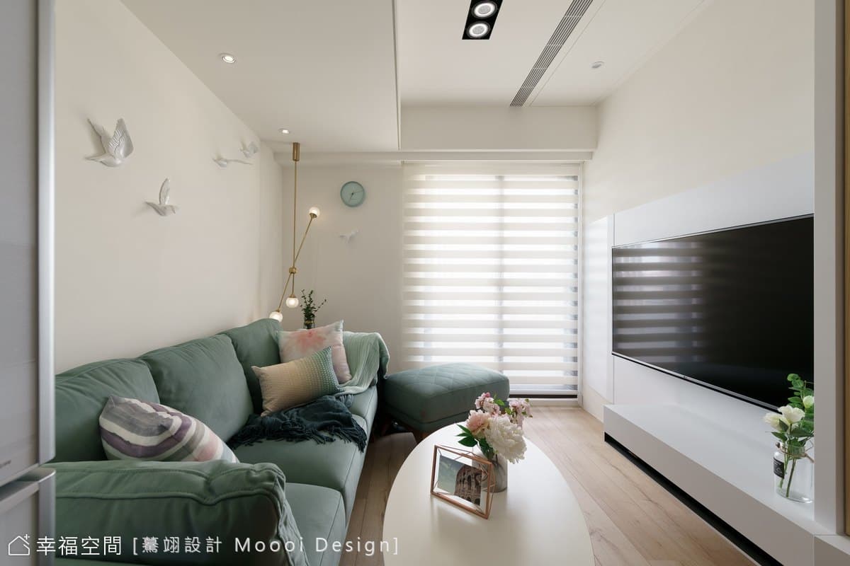 素淨浮光|北歐簡約|14坪