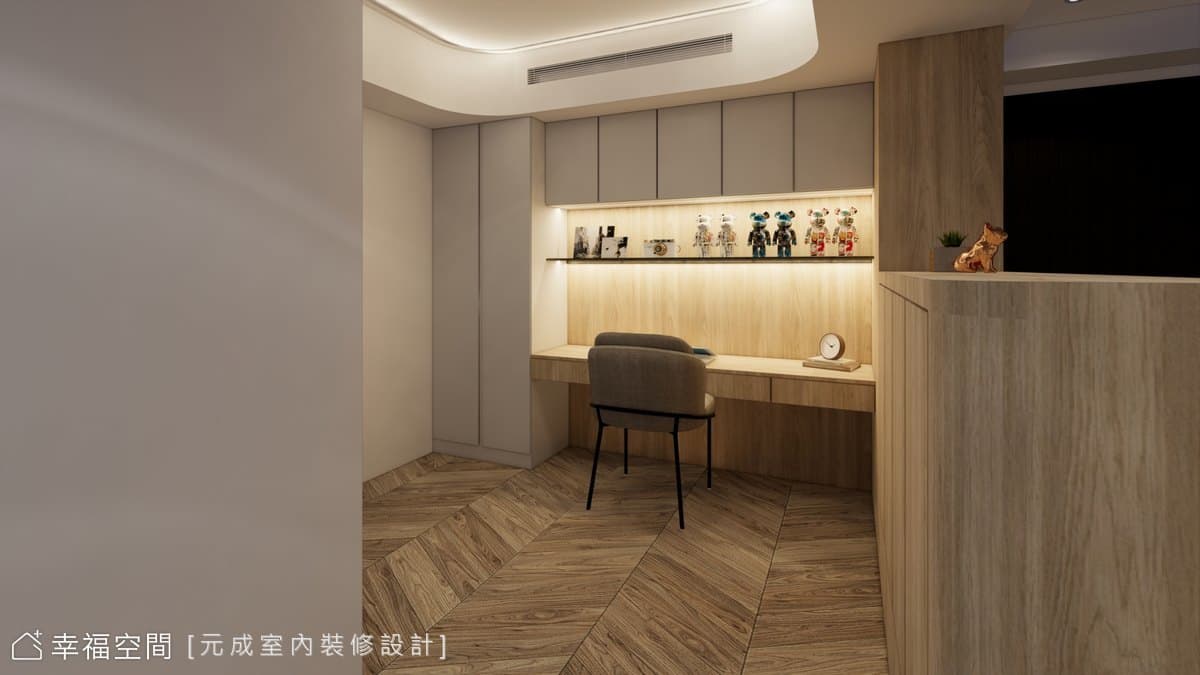 20坪做到2+1房 實用美觀一次滿足恬謐馨室|簡約風|22坪