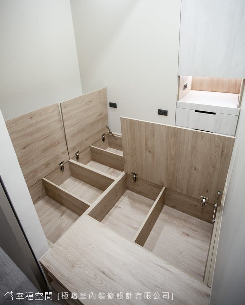 複合式機能的住辦混合 公寓老宅│簡約風│20坪