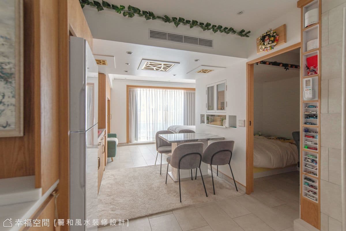 老屋變身 8坪小宅機能空間│現代風