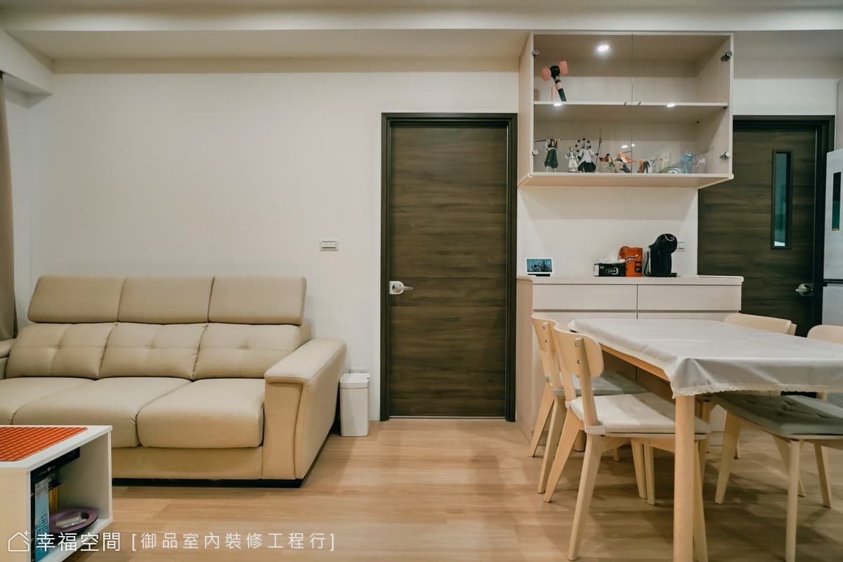 迎海風輕拂 構築現代簡約北歐清新宅 │17坪