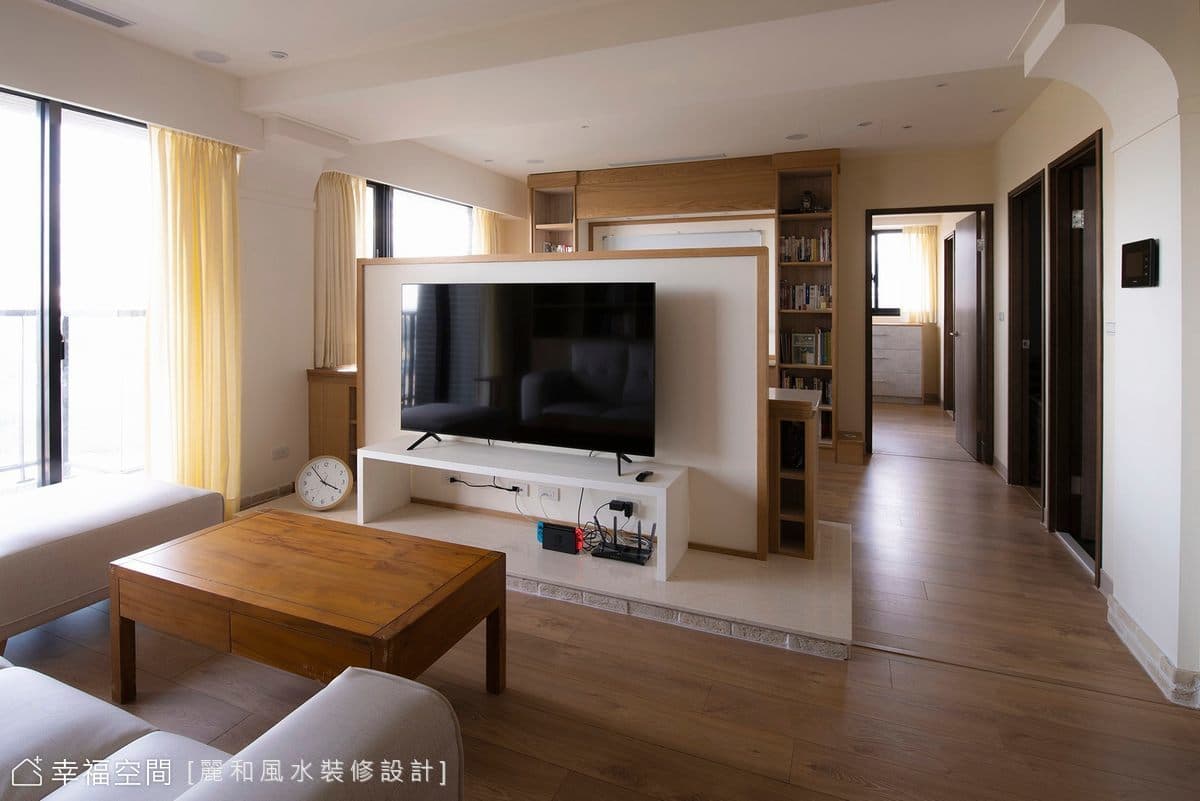 與柴柴和樂同居 日式混搭風水宅|27坪