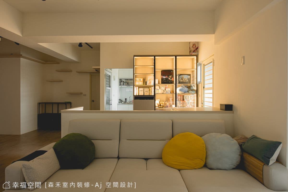 與貓共舞|輕日式風|22坪