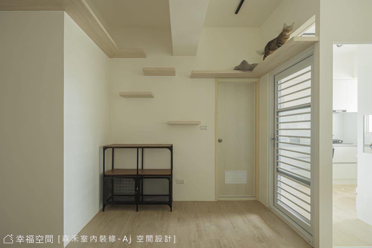 與貓共舞|輕日式風|22坪