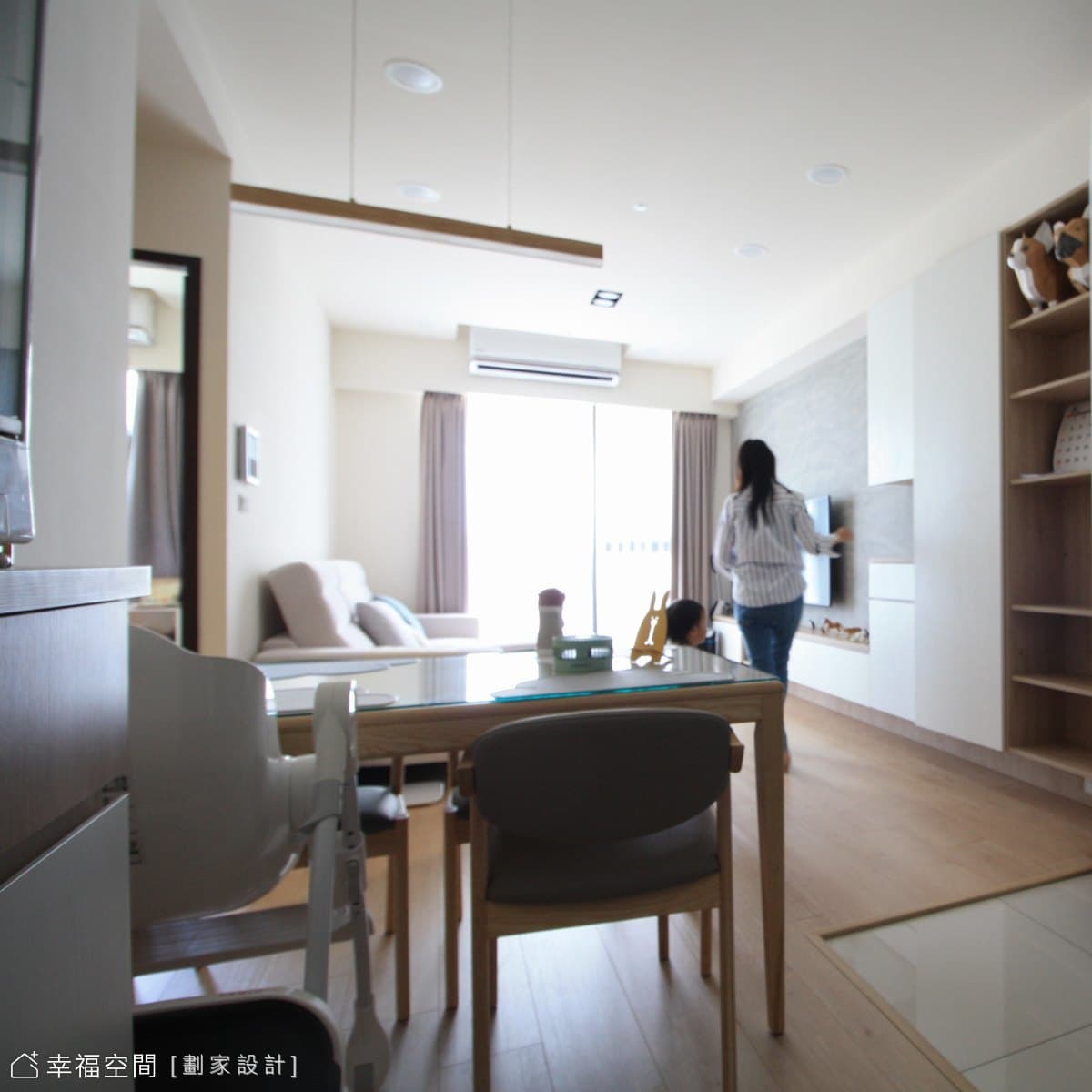 輕暖自然 沐木舒室|北歐風|22坪