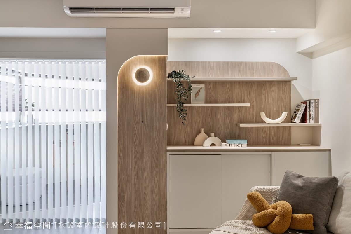 沐光郁綠 簡約北歐宅│30坪