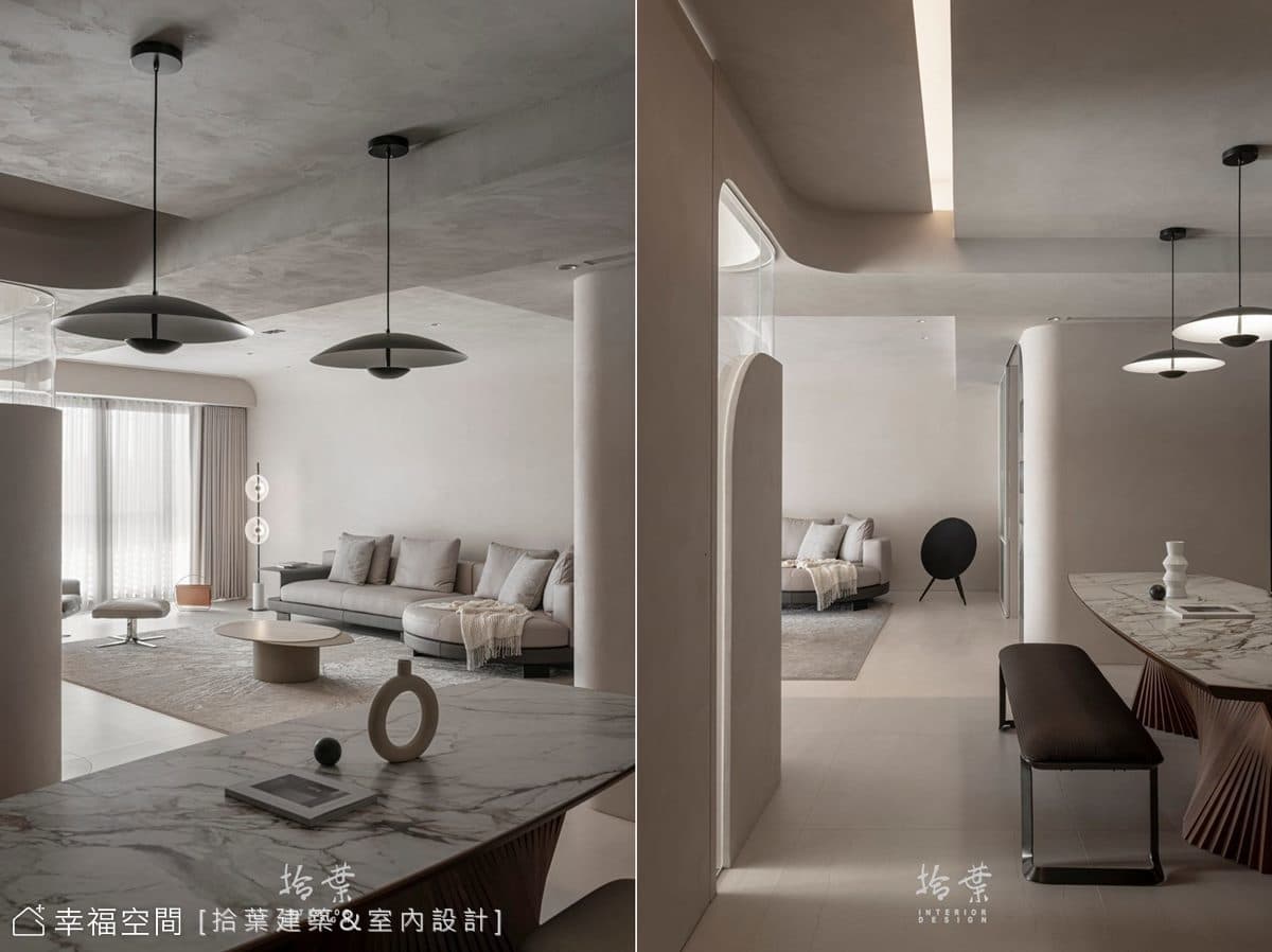 敘光寓所|現代風|55坪