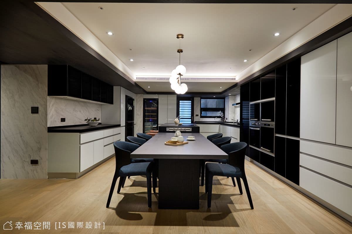 溫雅黑鏡|現代風|56坪