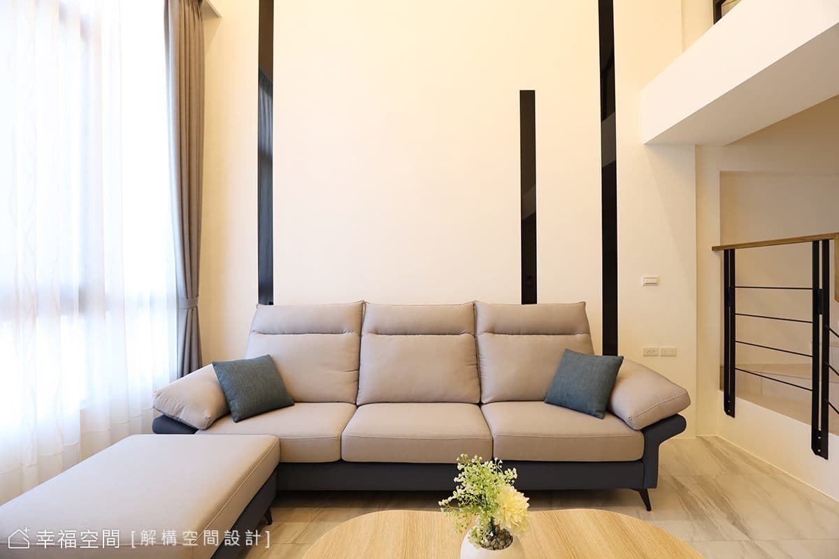 混搭語彙朗澈簡約透天宅│56坪