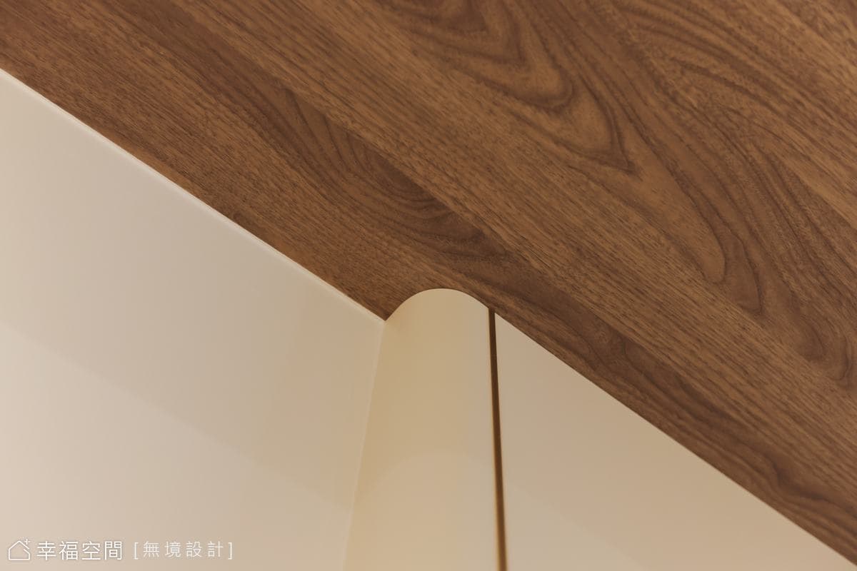 深邃溫潤，柔光中靜謐優雅｜現代無印輕法式風｜26坪