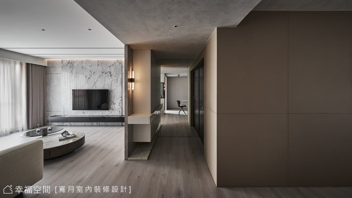沈穩‧雅逸‧醇厚|現代風|35坪