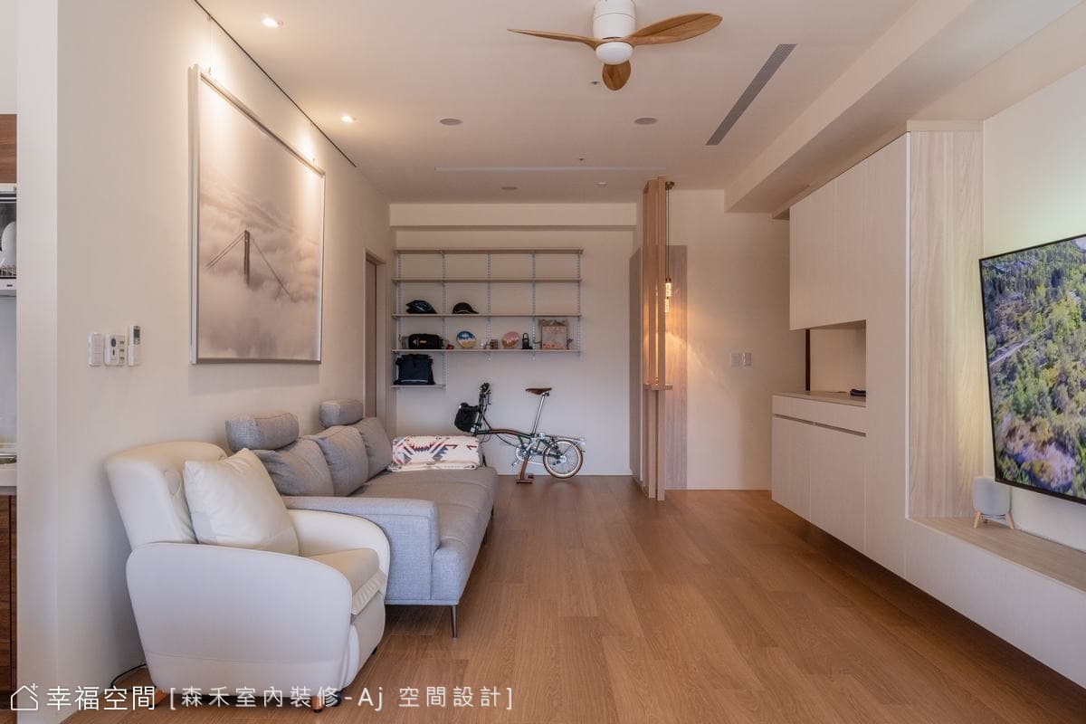 海風習習 日麗風和|日式無印風|35坪
