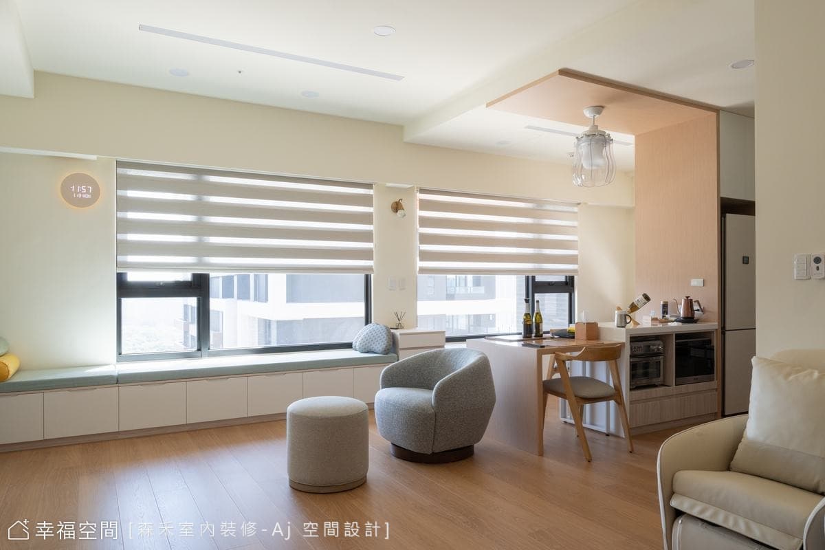 海風習習 日麗風和|日式無印風|35坪