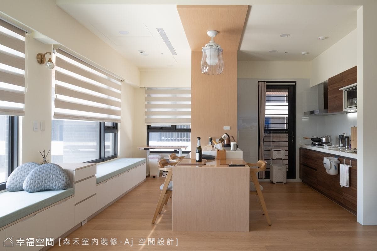 海風習習 日麗風和|日式無印風|35坪