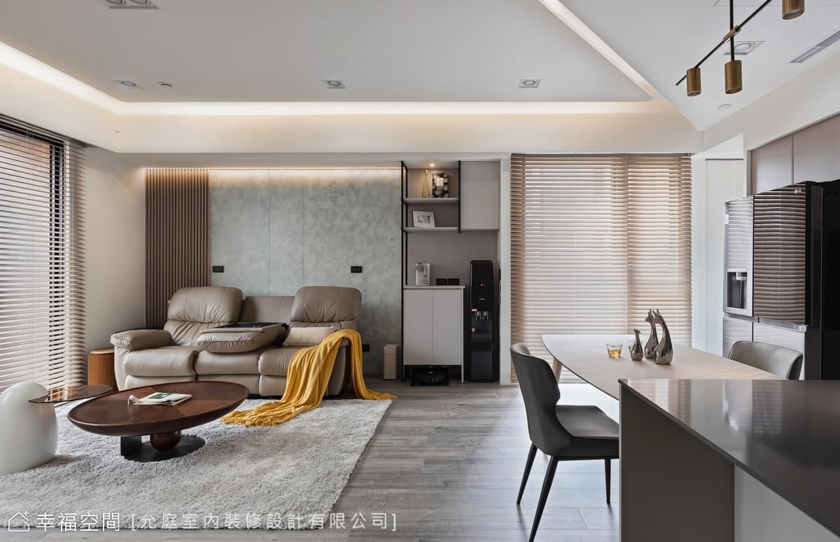 簡約俐落滿分 科技夫妻回家即放鬆│混搭風│25坪