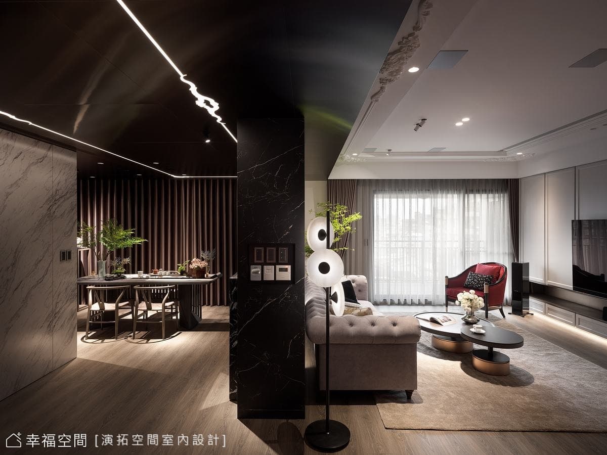 灰調新古典 沉浸極致生活品味│70坪