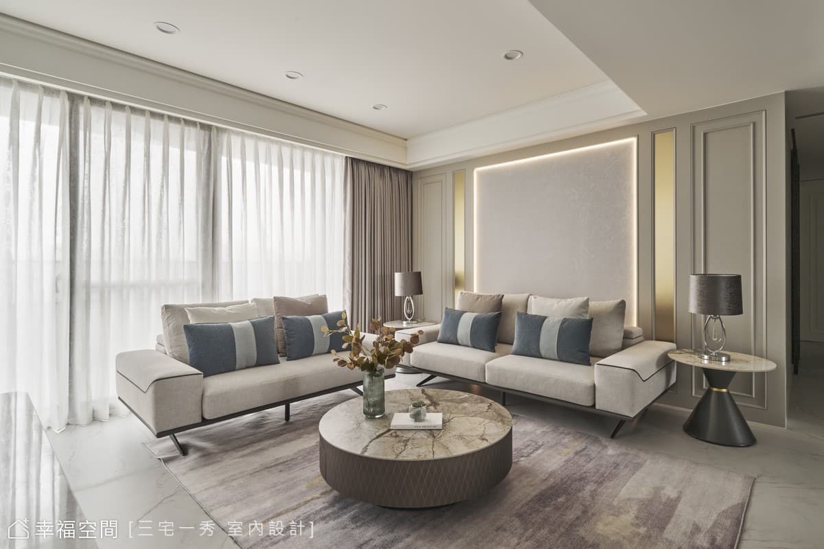 天使總監為家族打造雙風格-父母家│新美式電動機能宅│40坪