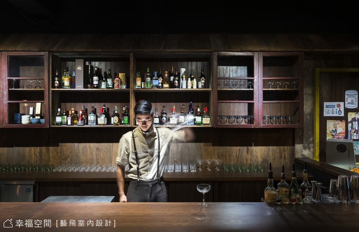 IMBIBE餐酒館|台式懷舊風格|26坪