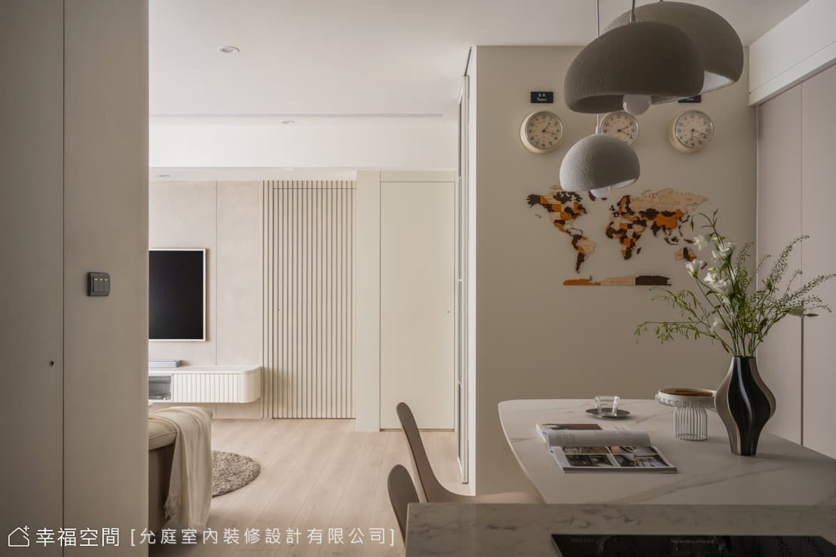 蘊雅藏馨│現代北歐奶茶風│20坪