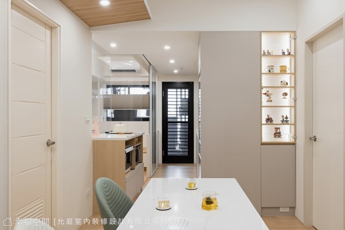恬靜清雅|北歐風|19坪