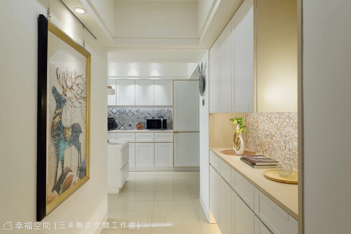 鹿路白駒│現代新古典│28坪