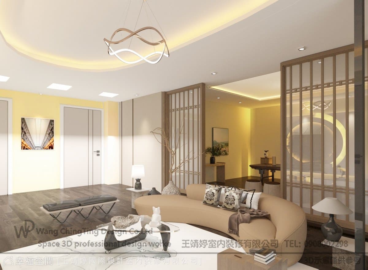 高雄住辦合一三角窗透天案陳公館│奢華風│120坪