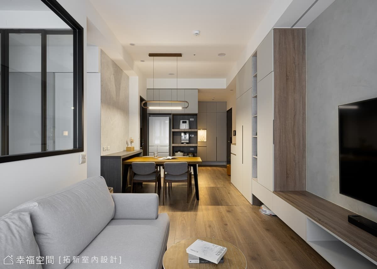 靜謐之美|現代風|18坪