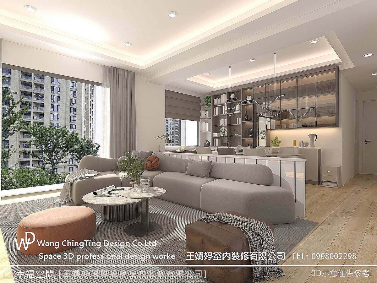 惠宇寬心張小姐│混搭風│35坪