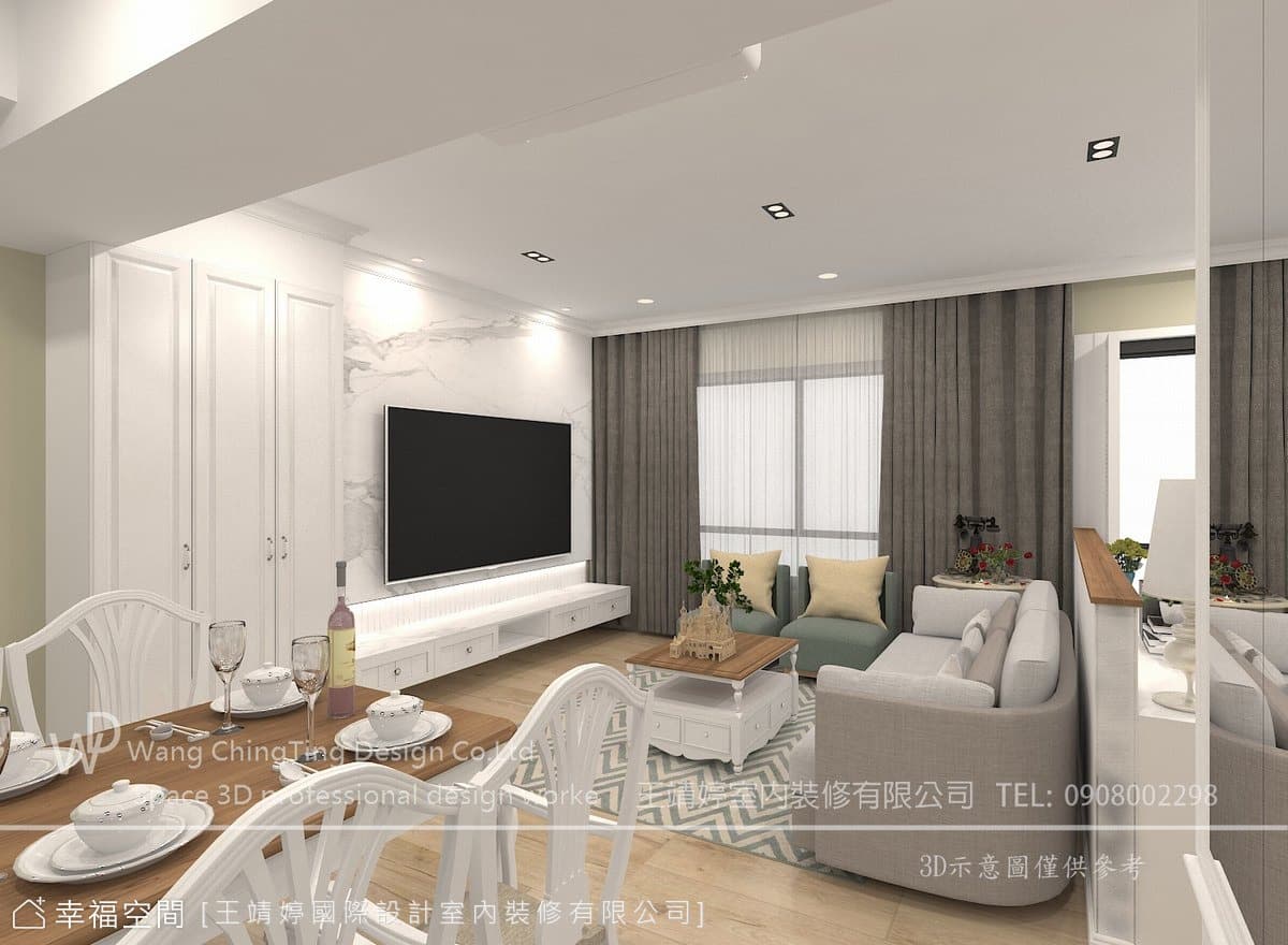 碧根21張公館｜鄉村風｜28坪