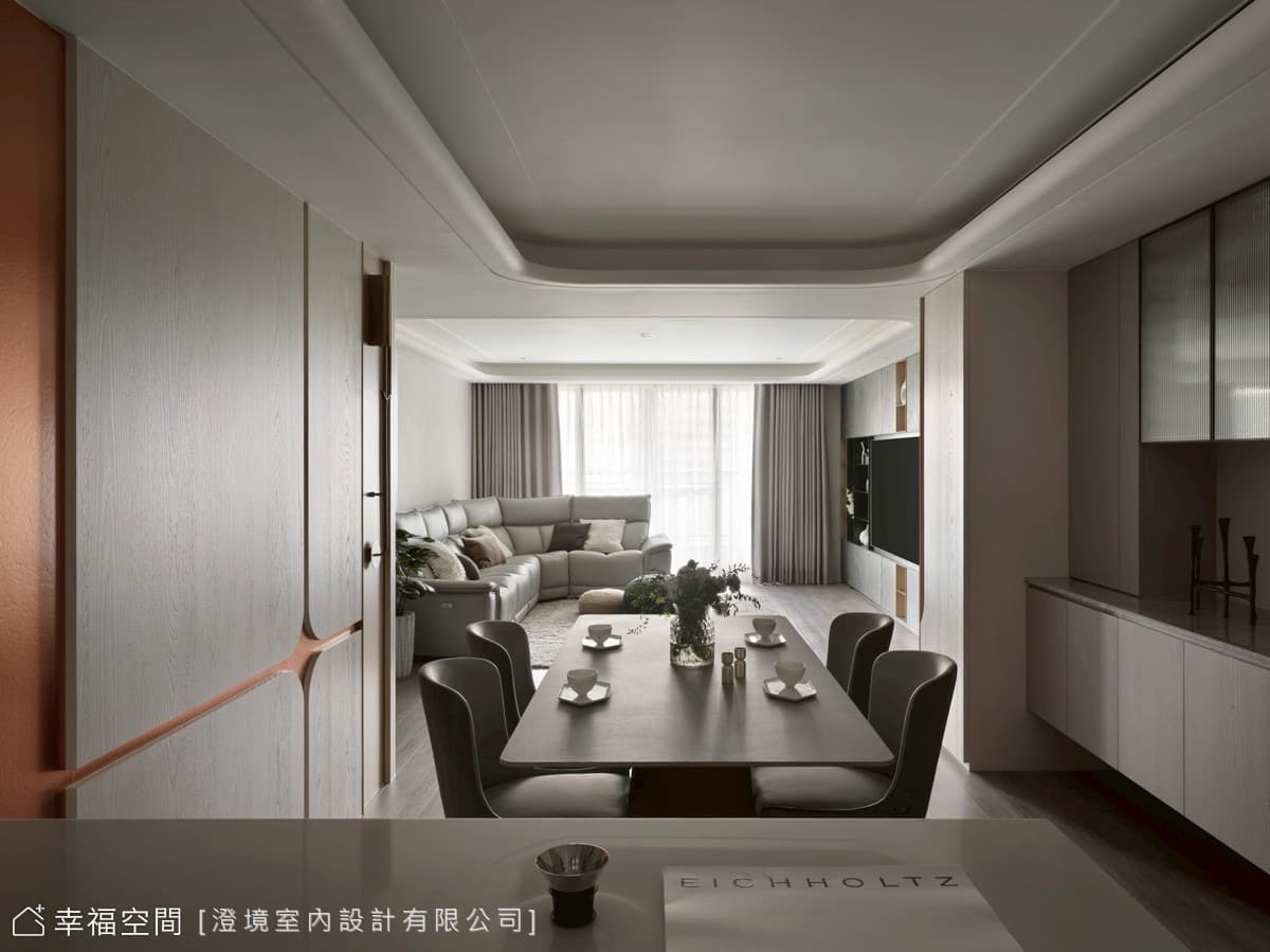 輕綻安謐光景 雅緻現代精品寓所│43坪