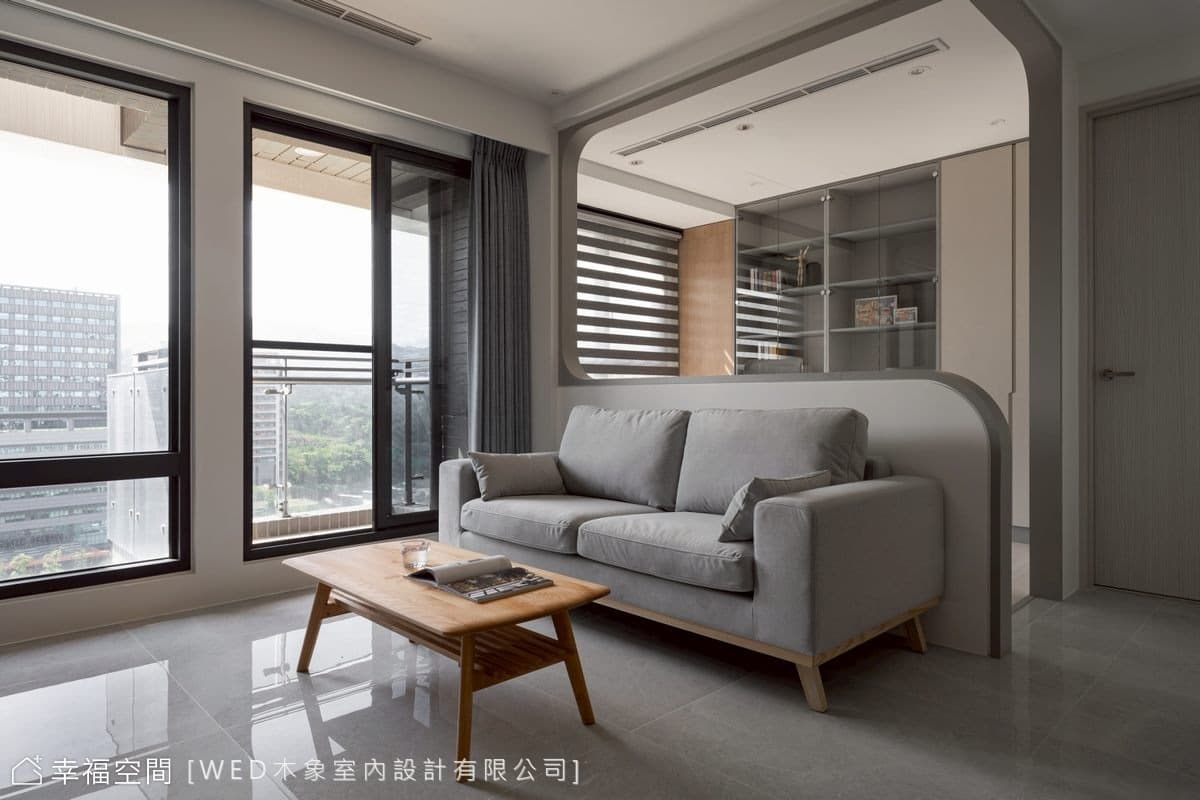 靜與境之間｜北歐風｜25坪
