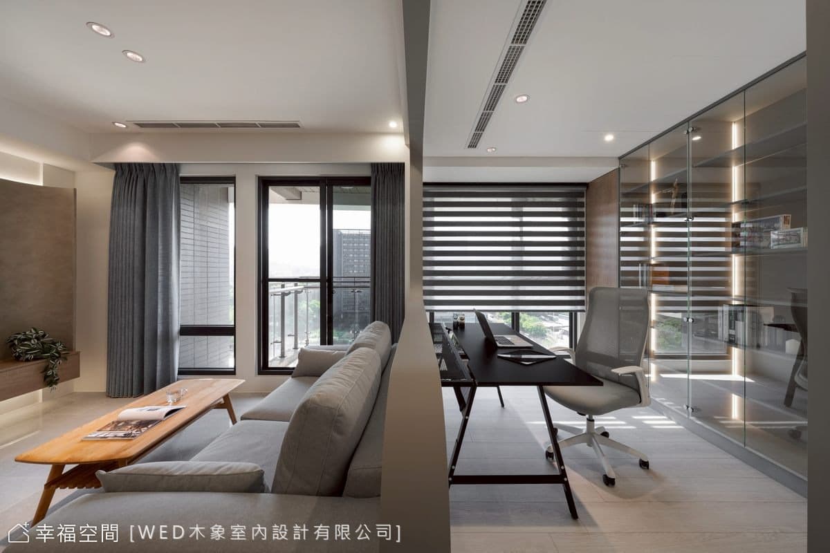 靜與境之間｜北歐風｜25坪