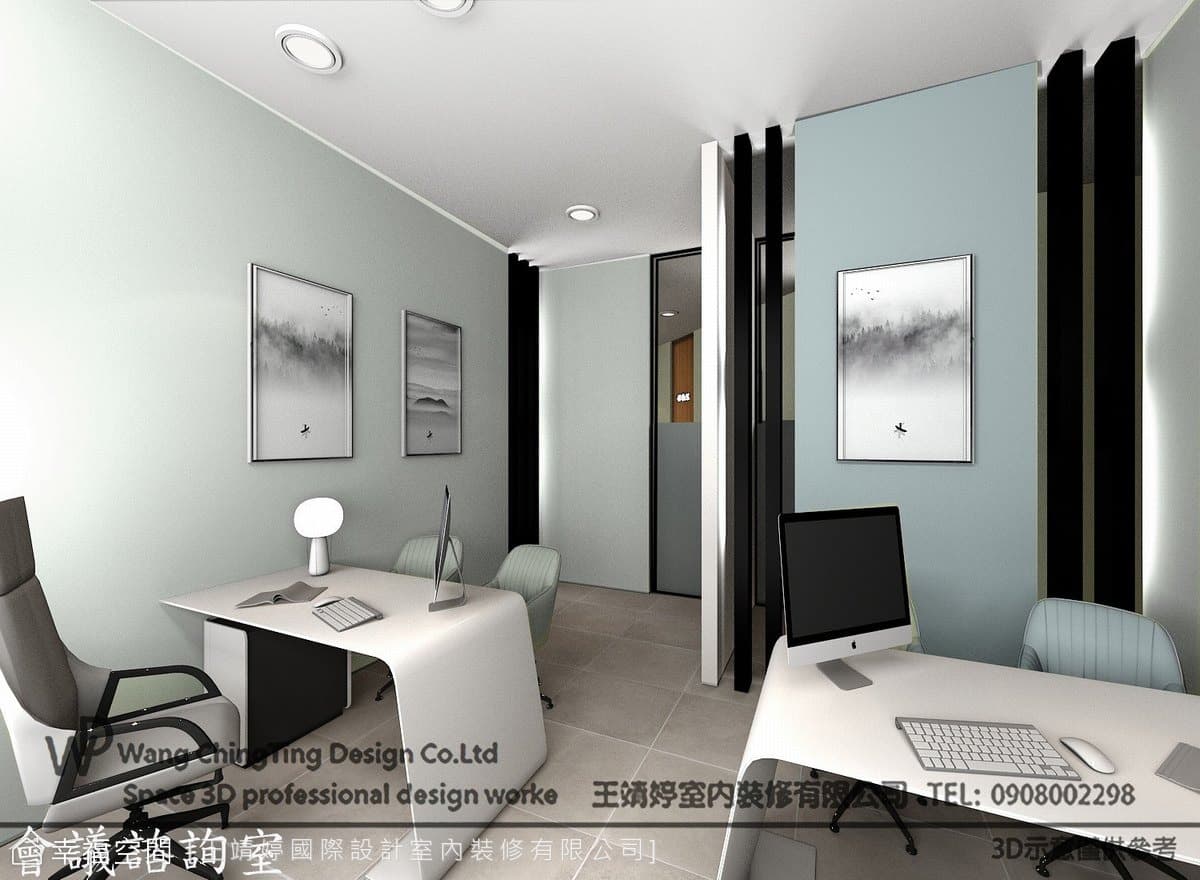 能量科技診療中心辦公大樓工程｜工業風｜100坪