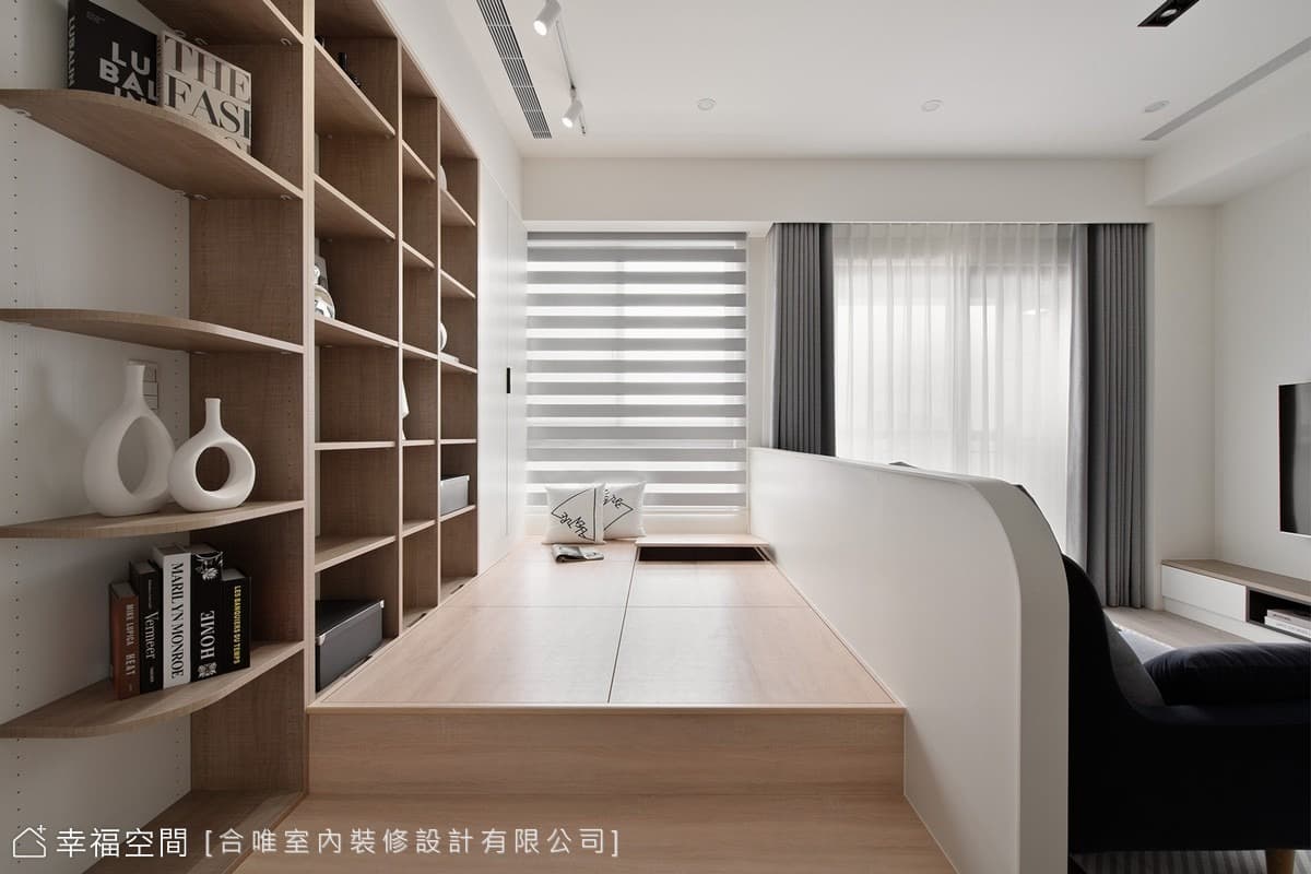 2+1房規劃 暖木恬靜現代北歐舒心宅│25坪