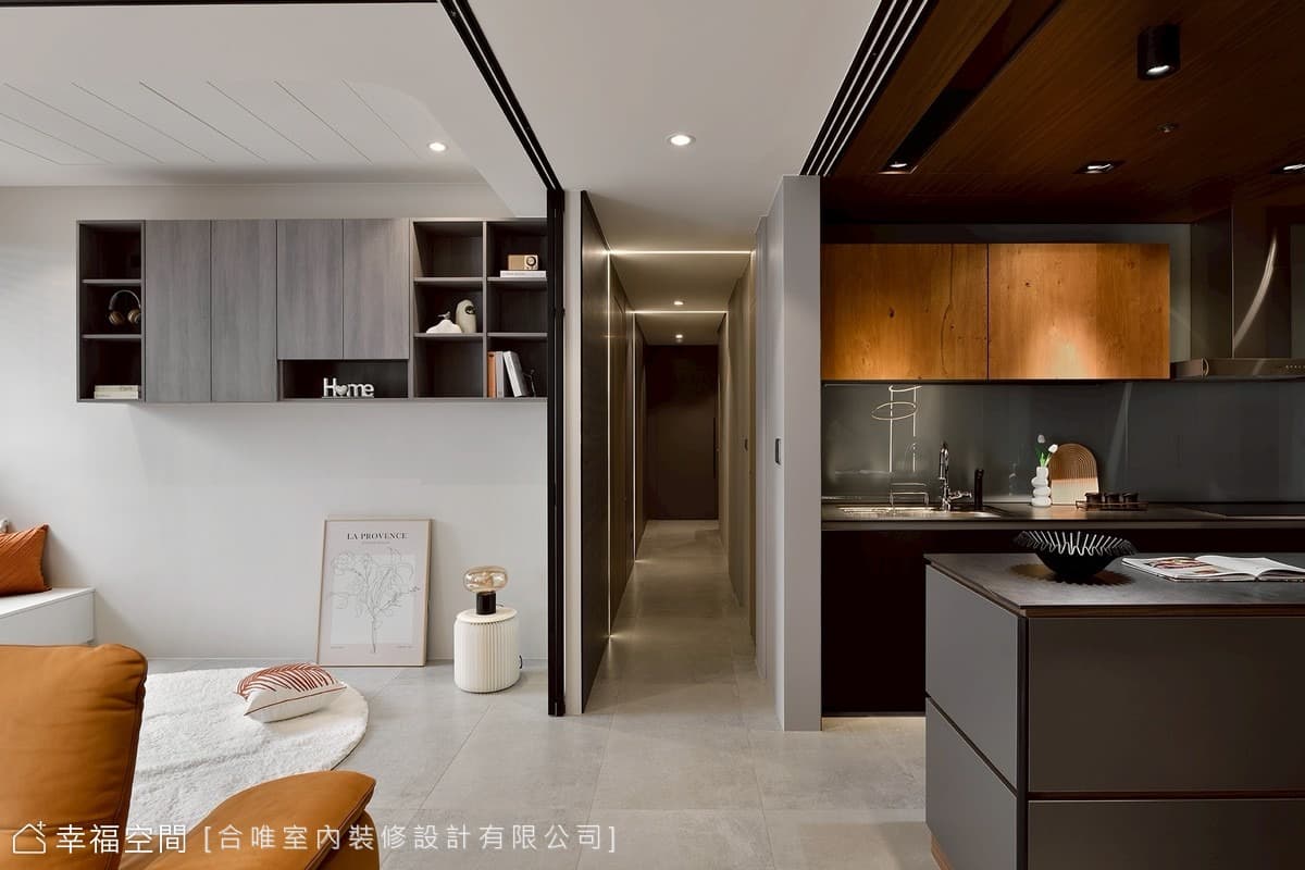 沉斂簡約現代質居│40坪