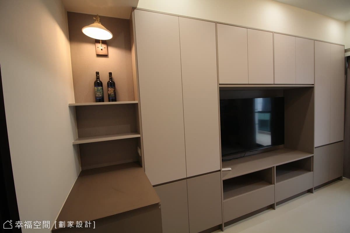 系統櫃實用美學 掌握預算夢想成真｜簡約風｜31坪
