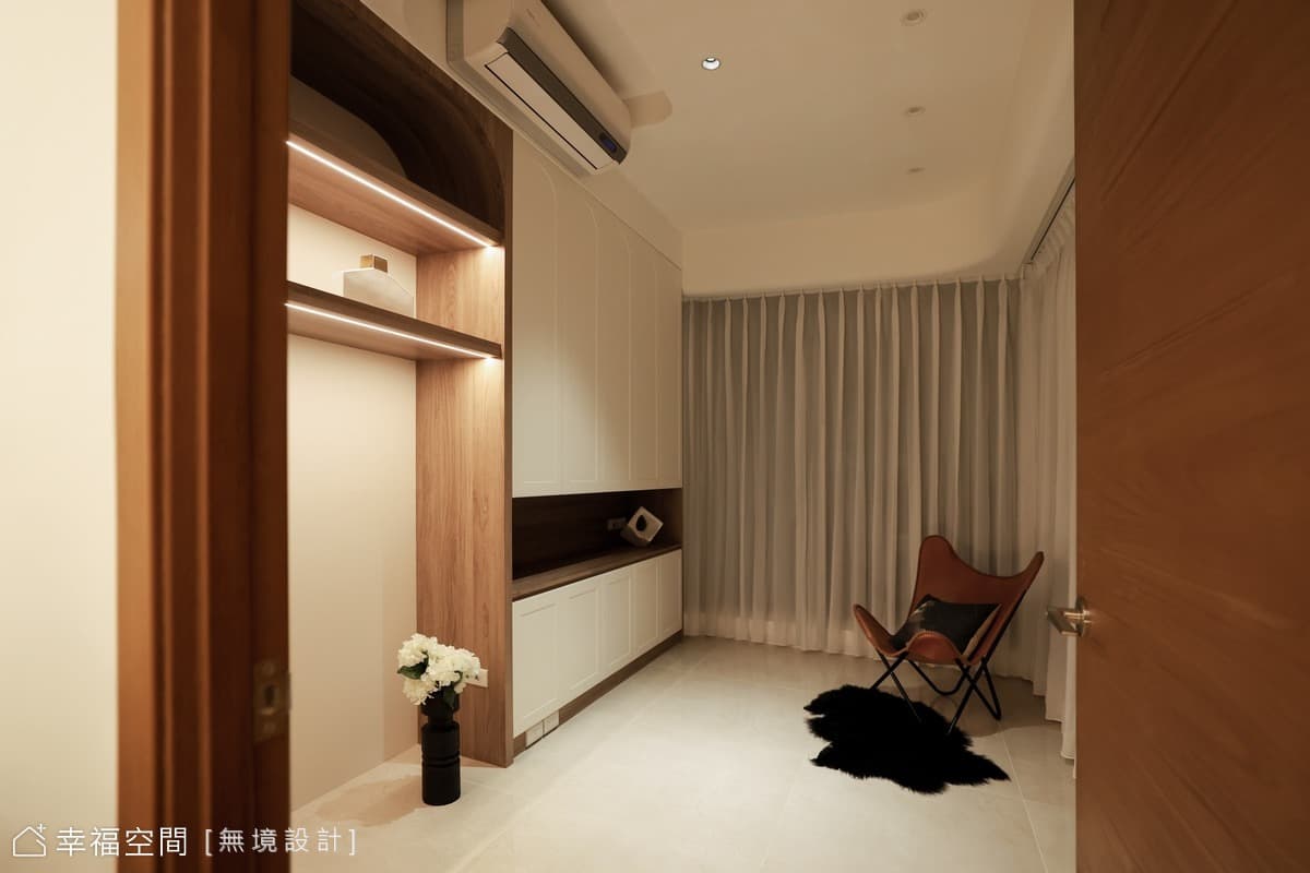 映白．隱奢溫潤的現代寓所│27坪