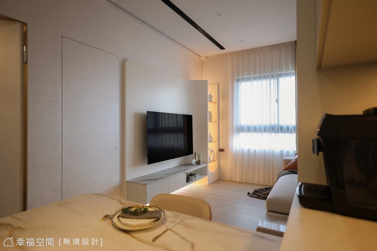 心旅，光影流動的暖心宅｜現代風｜19坪