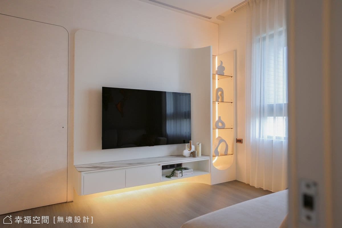 心旅，光影流動的暖心宅｜現代風｜19坪