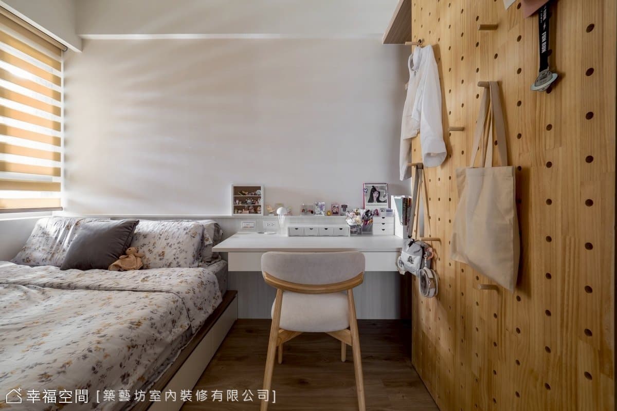 極簡手法擘劃輕盈舒心暖宅│現代風│24坪