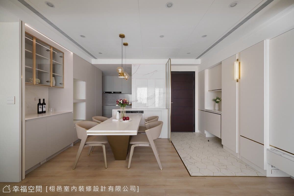 現代輕奢語彙 烘托簡約雋永家景│30坪
