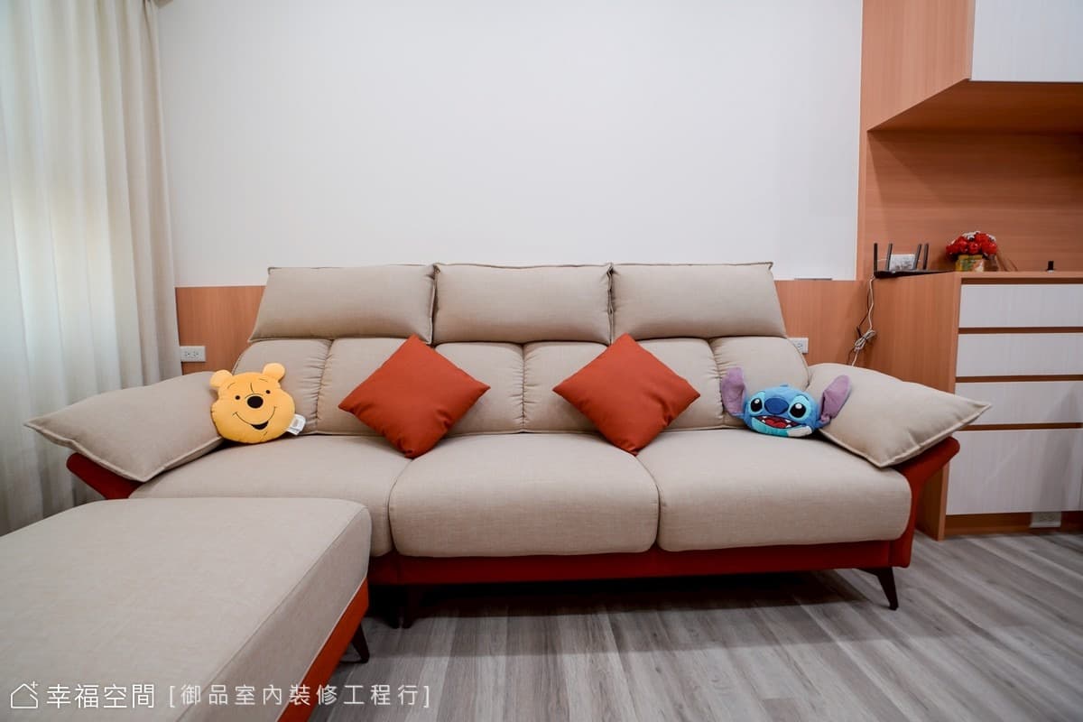 機能與居住感兼具的舒心小宅│現代簡約風│17坪
