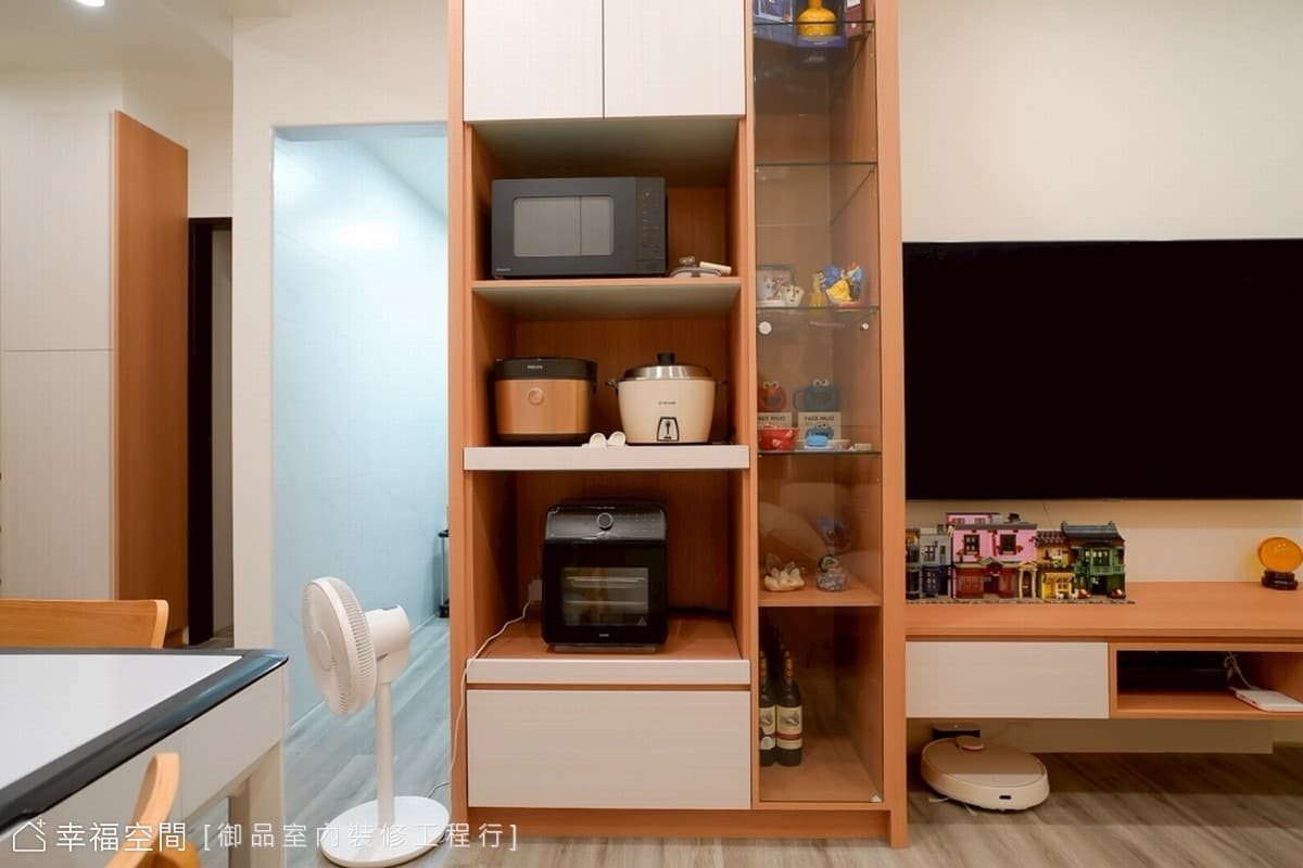 機能與居住感兼具的舒心小宅│現代簡約風│17坪