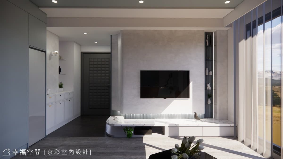 現代美式輕雅居│56坪