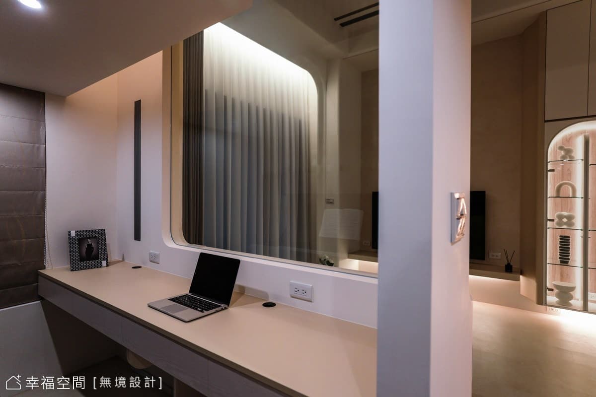流光層序宅｜在光與影的序曲中，展演現代的優雅｜35坪